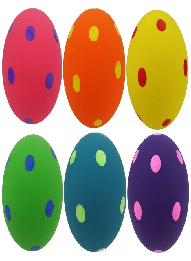 Multipet Polka Dot Balls 4 Inches Dog Toy (Assorted Color, 1 Pack) - Image 2
